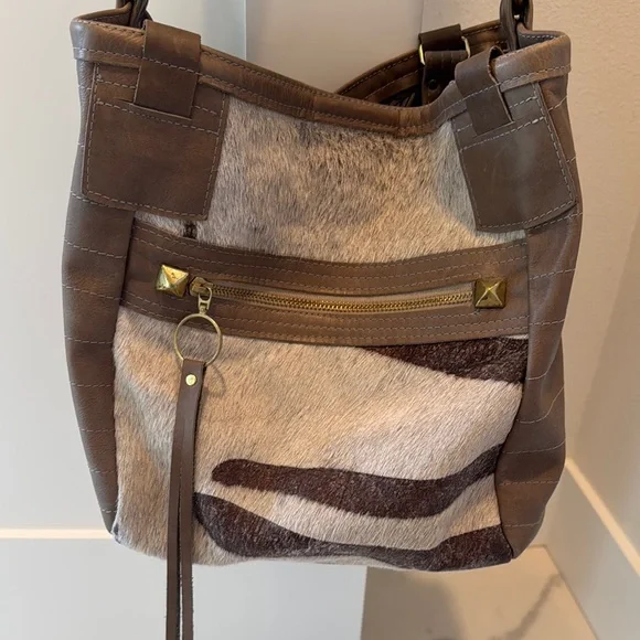 Maya Moon Designs Luxury Leather Goods convertible crossbody bag “Gordo” - Picture 1 of 16